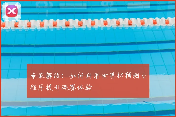 专家解读：如何利用世界杯预测小程序提升观赛体验